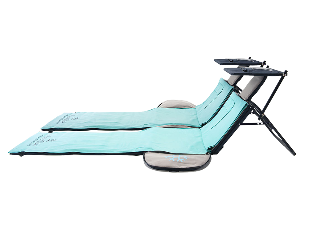 SunBack Backpack-Sunbed couple